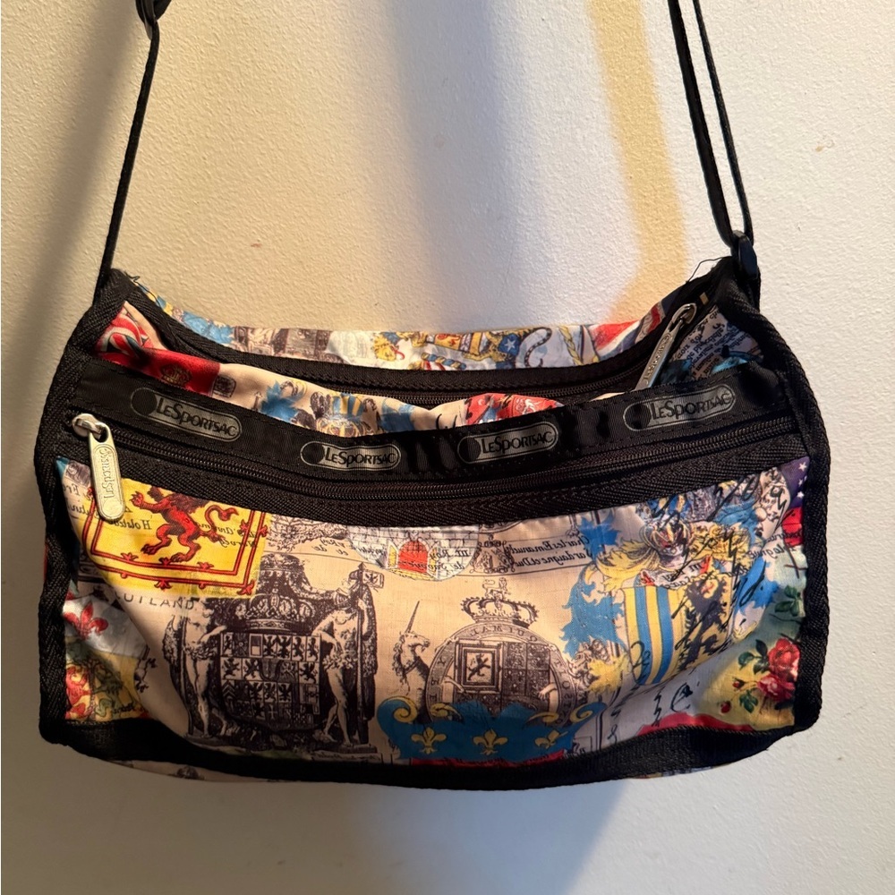 LeSportsac Heraldic Print Crossbody Bag